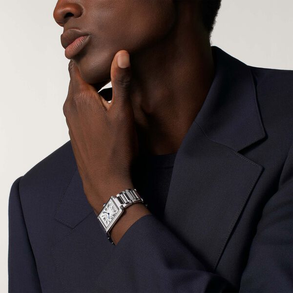 Tank Must 34 X 25 mm solarbeat en acier inoxydable, grand mod&egrave;le